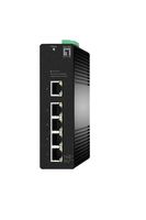 LevelOne Hilbert IGS-2105 - Switch - industriell, leicht - managed - 4 x 10/100/1000 + 1 x 10/100/1000 (Uplink)