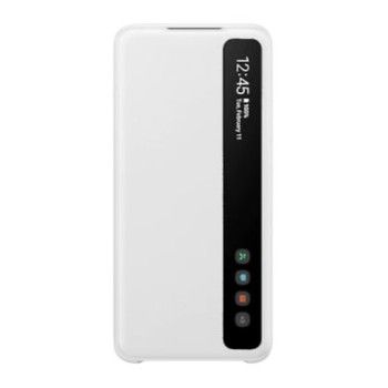 Samsung Clear View Cover "EF-ZG980" für Galaxy S20, Weiss