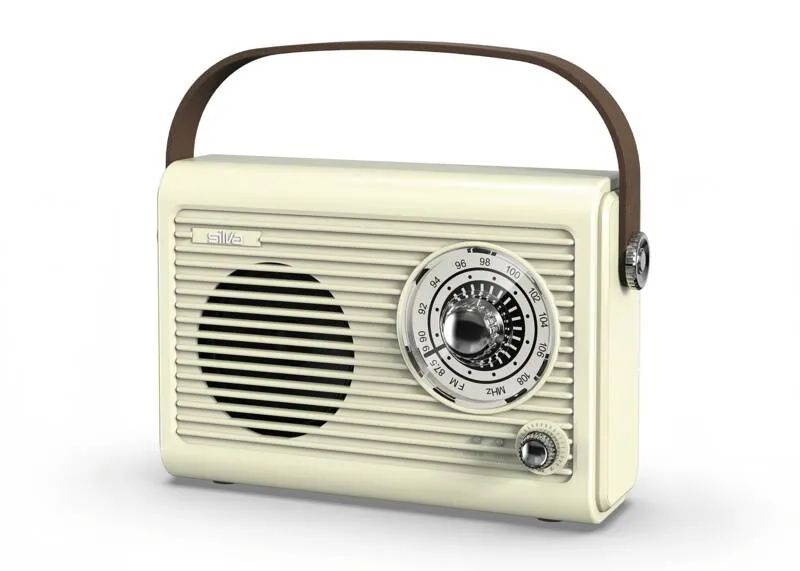 Silva Homeline RETRO RADIO AUX IN USB SD-C / SILVAH MONO 1966 BT BEIGE 243027