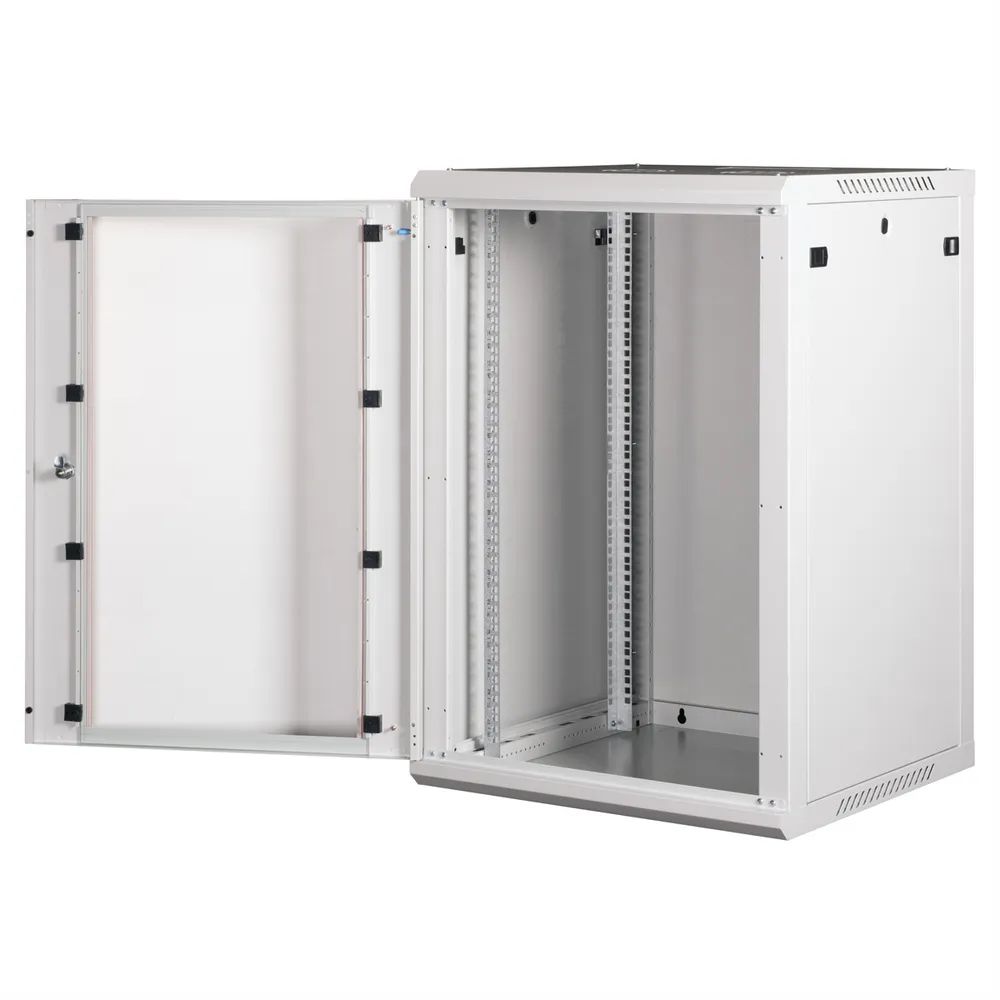 ROLINE 19-Zoll Wandgehäuse Basic Plus 18HE, 600x600 BxT grau