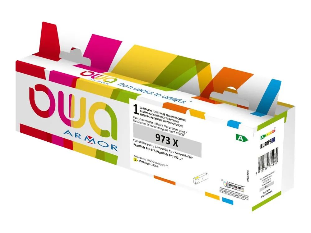 Armor OWA - 110 ml - Gelb - kompatibel - Box - wiederaufbereitet - Tintenpatrone (Alternative zu: HP 973X)