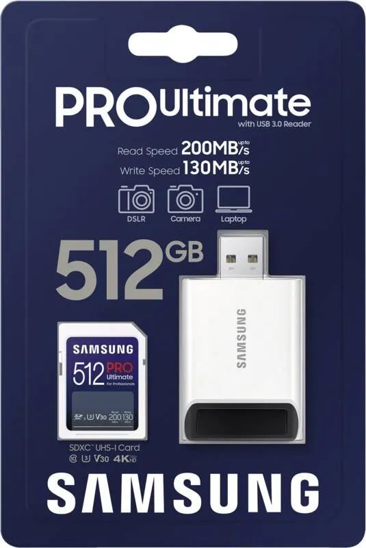 Samsung PRO Ultimate MB-SY512SB - Flash-Speicherkarte