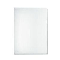 Herlitz 10843746 - 210 x 297 mm (A4) - Transparent - Polypropylen (PP) - Porträt - Oben & Seite - 100 Stück(e)