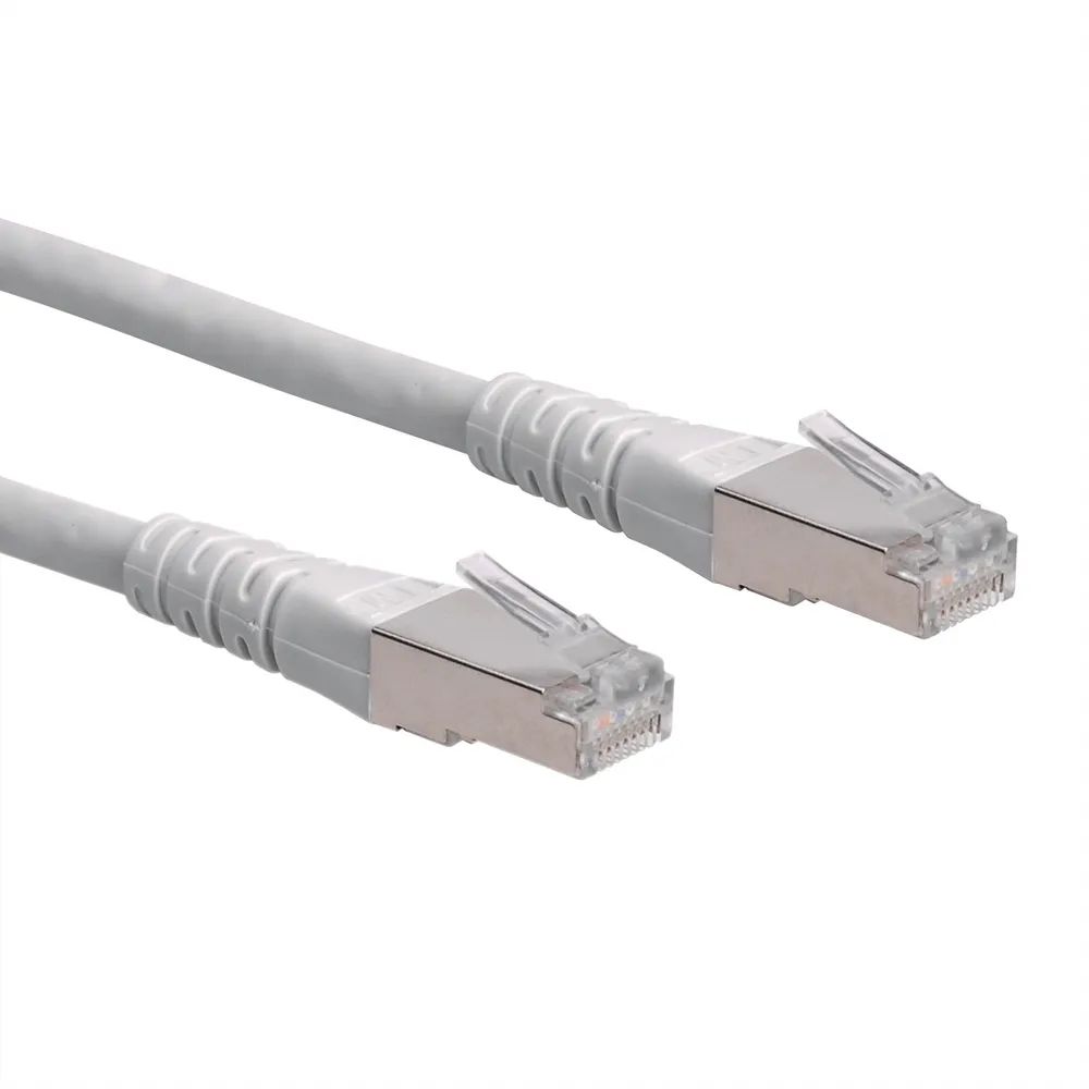 ROLINE Patchkabel Cat.6 (Class E) S/FTP (PiMF), grau, 1,5 m