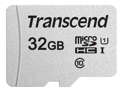 Transcend 300S - Flash-Speicherkarte (Adapter inbegriffen)
