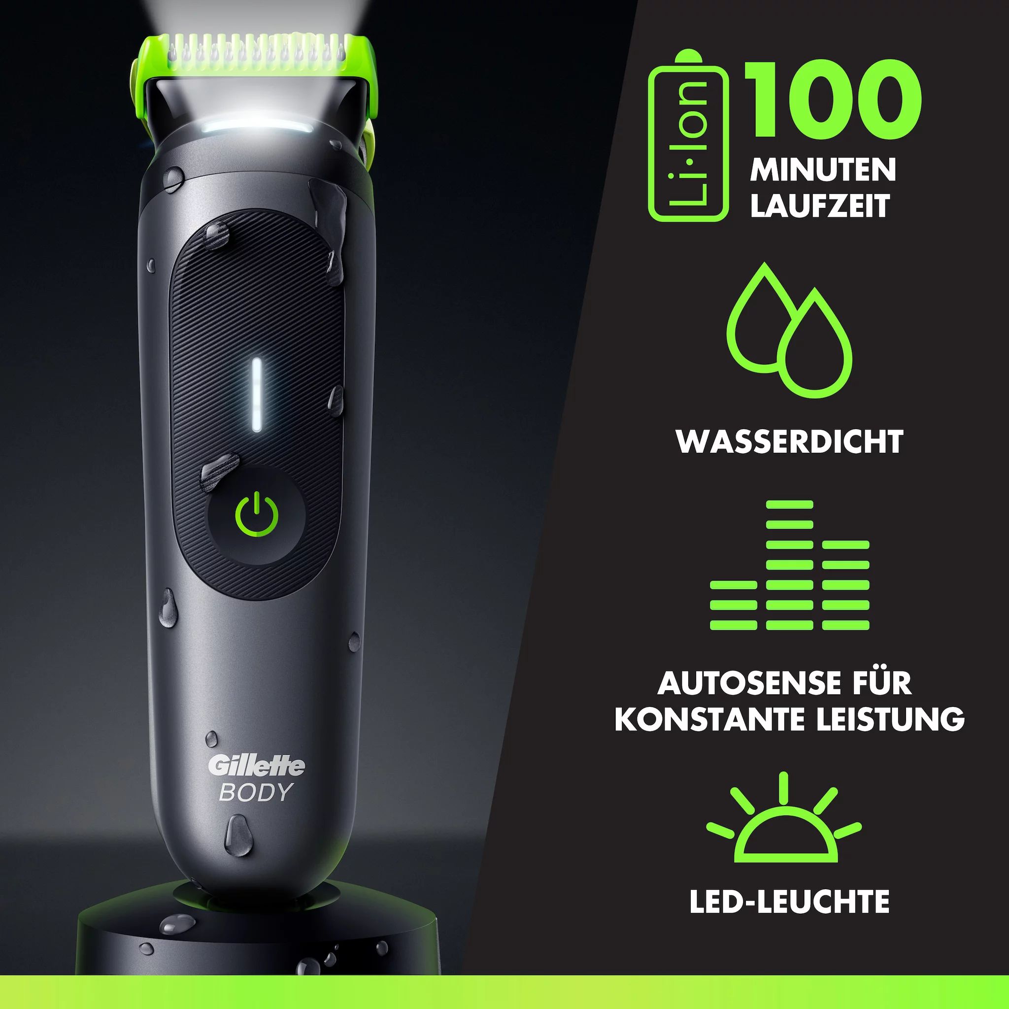 Gillette Labs Body + Intimate Trimmer i7