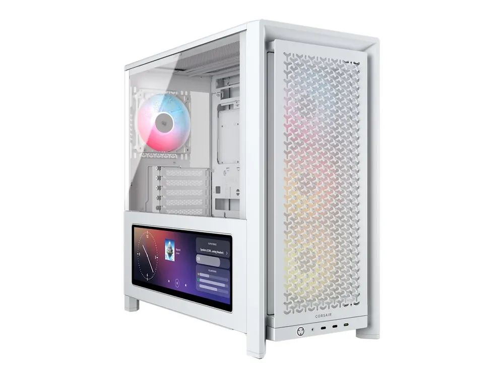 Corsair Frame 4000D LCD RS Performance Mid-Tower White - Tower - ATX