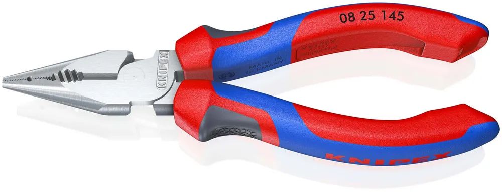 KNIPEX Spitz-Kombizange mit Comfort-Griffen verchromt 145 mm