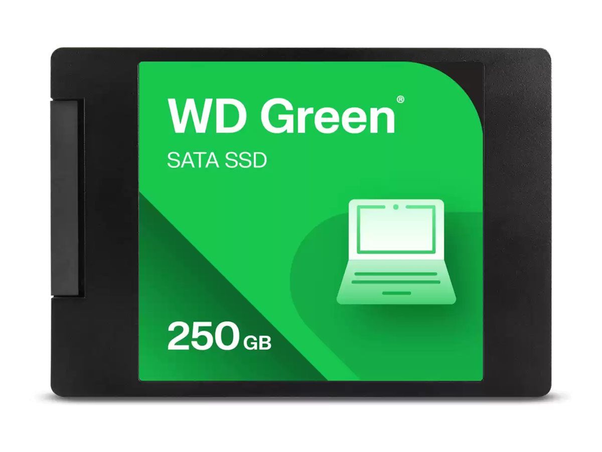 WD Green - SSD - 250 TB - cased - intern - 2.5" (6.4 cm)