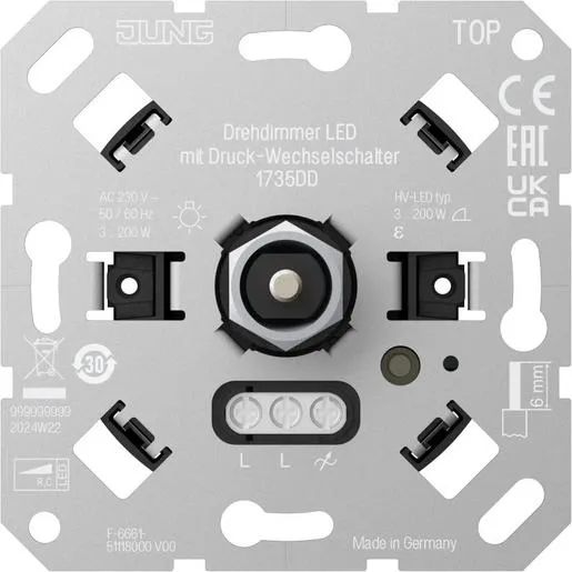 Jung DREHDIMMER LED MIT D / JUNG 1735DD
