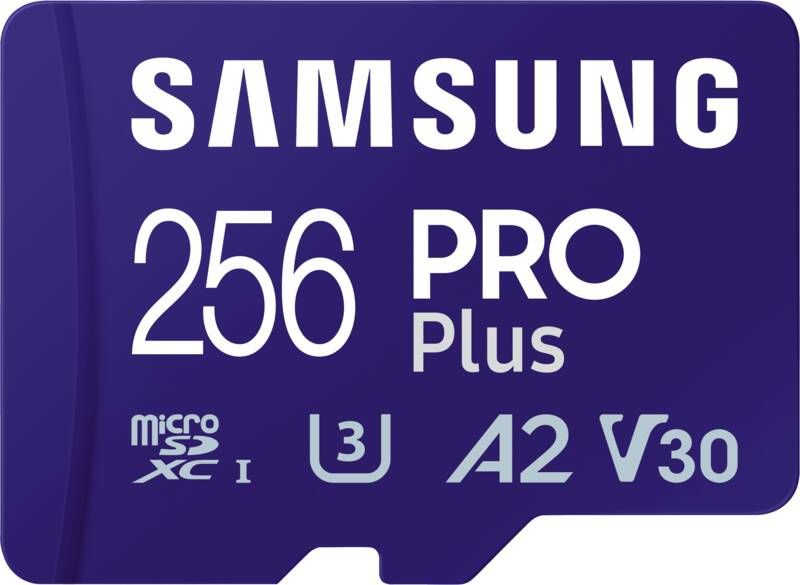 Samsung PRO Plus MB-MD256SA - Flash-Speicherkarte (microSDXC-an-SD-Adapter inbegriffen)