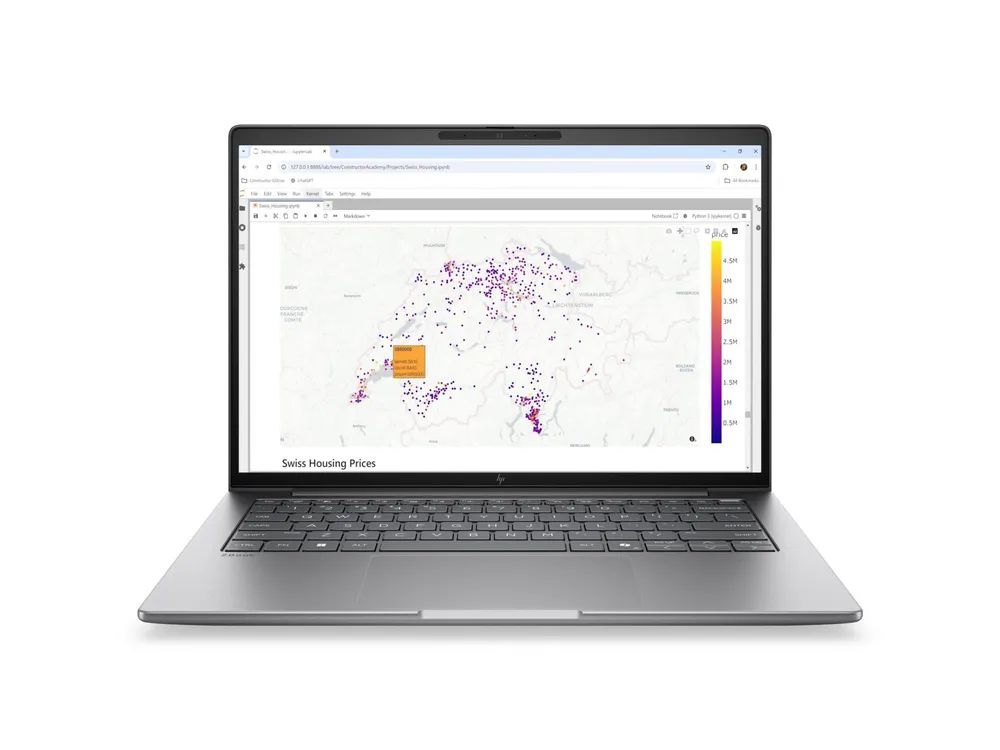 HP ZBook 8 G2a Mobile Workstation - AMD Ryzen AI 7 PRO 450 - Win 11 Pro - Radeon 840M - 48 GB RAM - 1 TB SSD NVMe - 35.6 cm (14")
