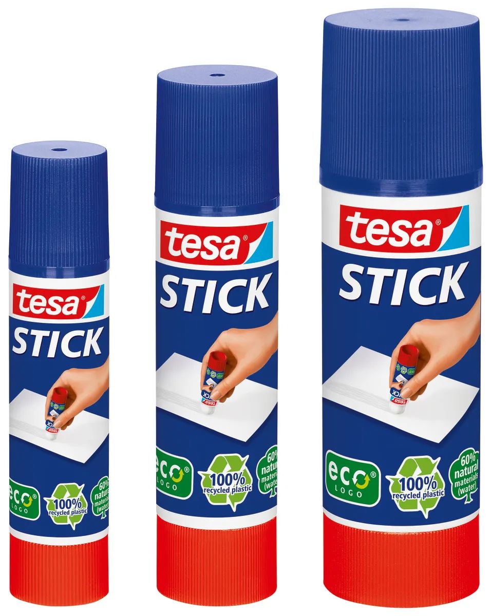 Tesa Klebestift ecoLogo 2+1 10g blau
