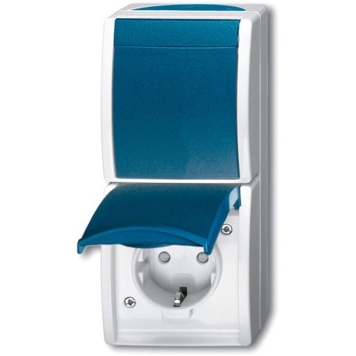 Busch-Jaeger KOMBINATION / WECHSELSCHALTER / BUSCH 2601/6/20 EBW-53 2CKA001684A0330