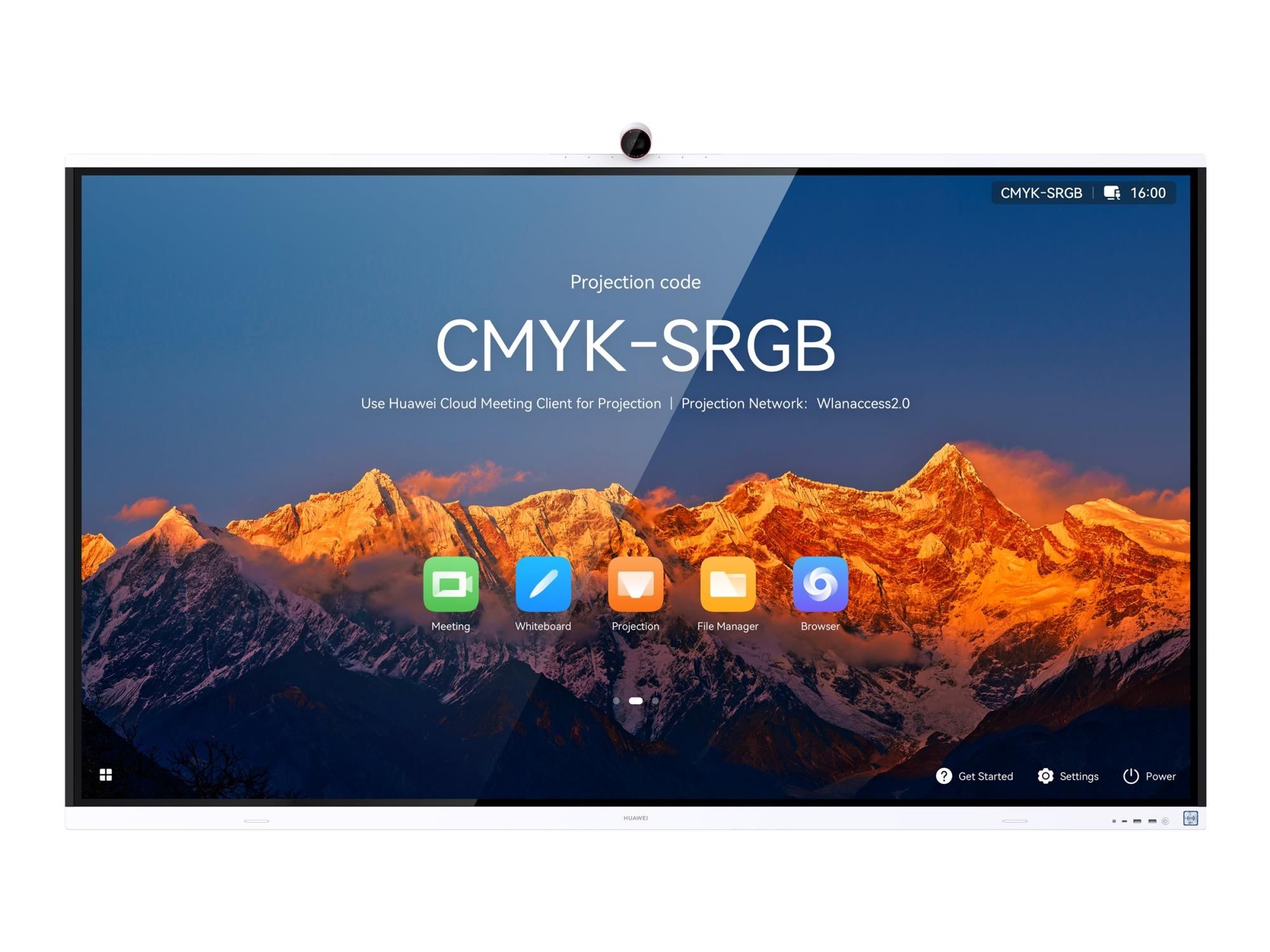 Huawei IdeaHub S2 IHS2-86SA - 218 cm (86") Diagonalklasse LCD-Display mit LED-Hintergrundbeleuchtung - Konferenz - mit interaktives Whiteboard, PC und Touchscreen, 4K-Kamera, Mikrofon integriert - 4K UHD (2160p)
