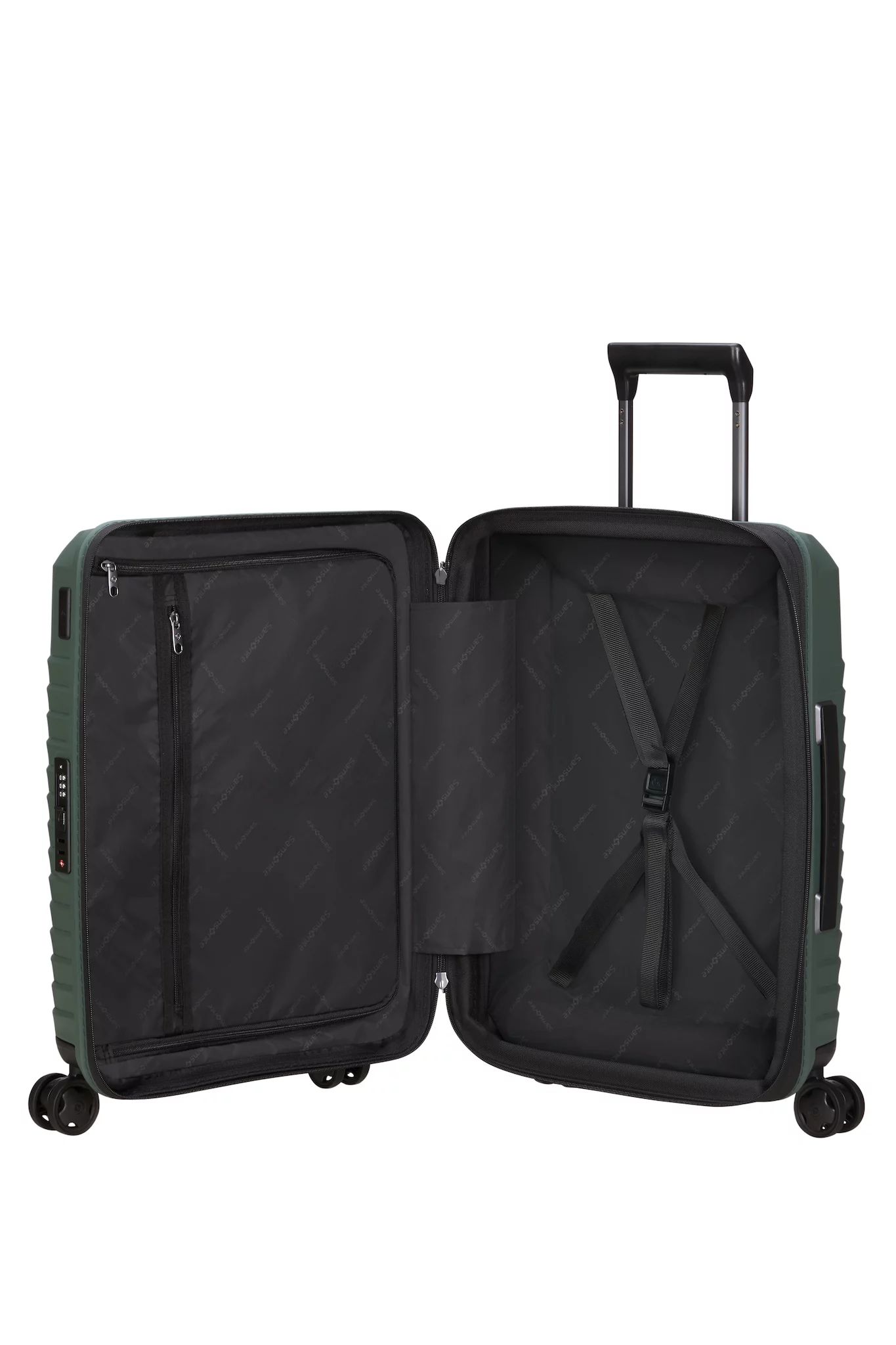 SAMSONITE INTUO SPINNER 55/20 EXP, olive green