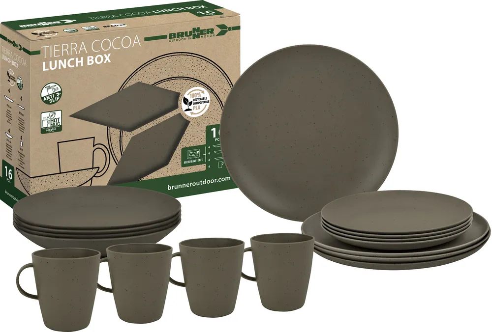 Brunner Lunch Box PLA TIERRA COCOA