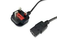 Equip 112300 - 2 m - BS 1363 - C13-Koppler - 250 V - 10 A