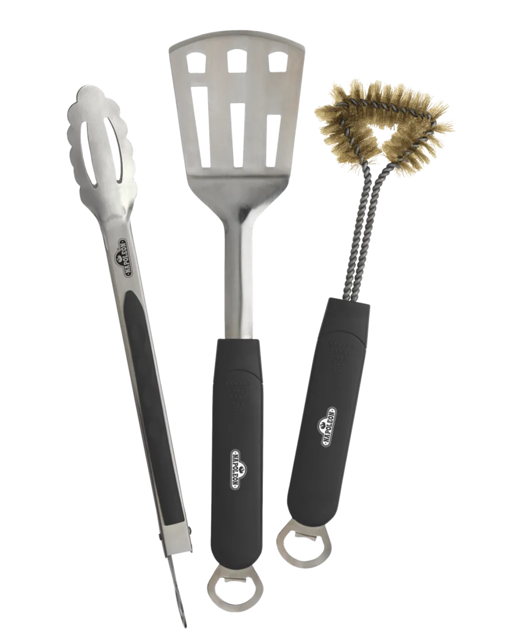 Napoleon 3-teiliges Grillbesteck-Set Edelstahl