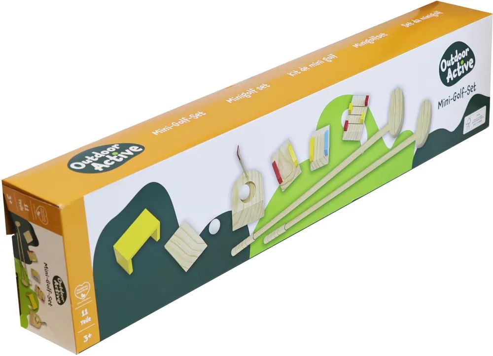 VEDES Großhandel GmbH - Ware OA Minigolf-Set 11-teilig