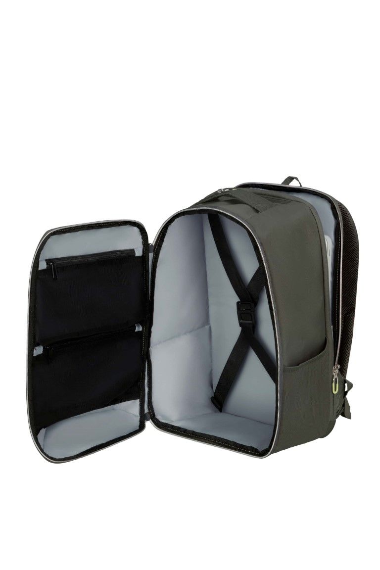 SAMSONITE GUARDIT CLASSY BP UNDERSEATER S, gunmetal green