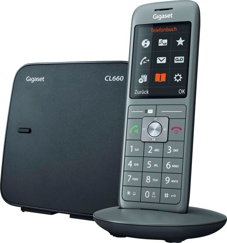 Gigaset CL660 - Schnurlostelefon mit Rufnummernanzeige