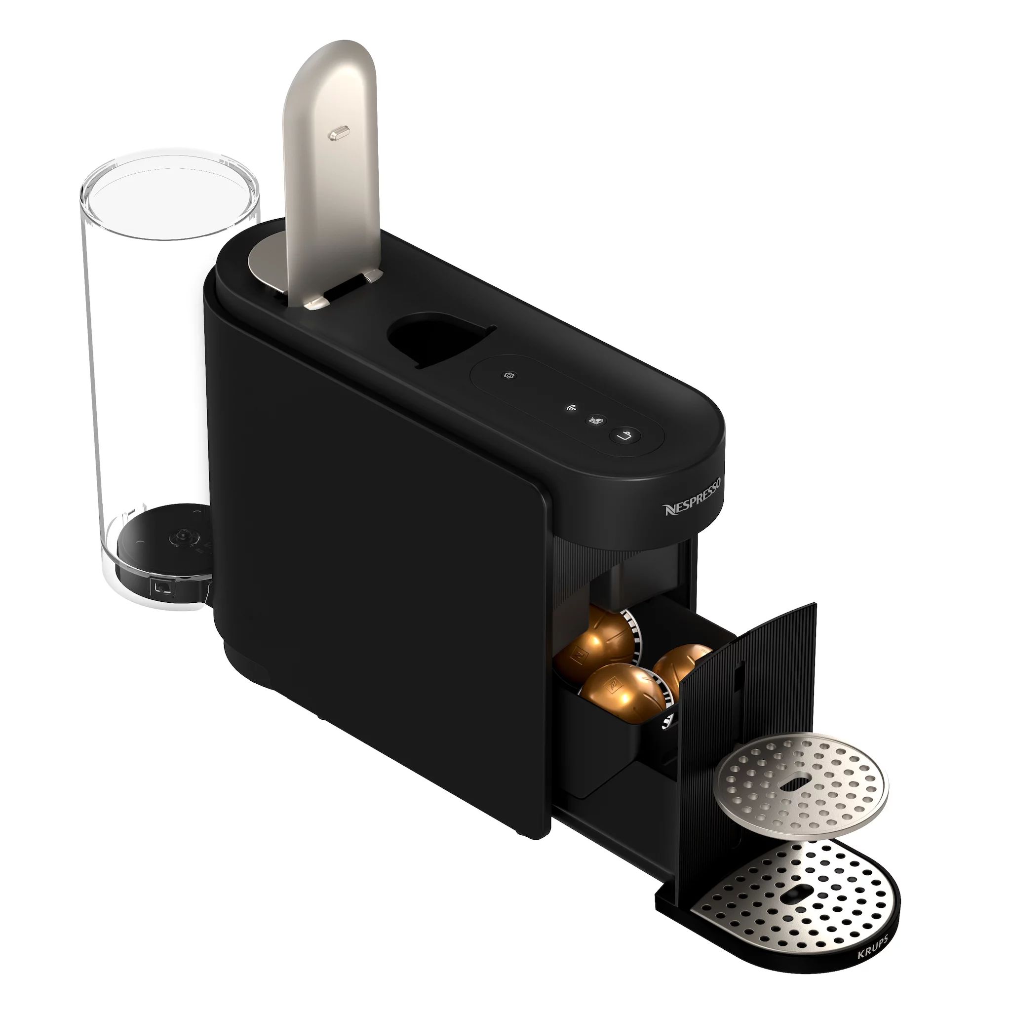 Krups VERTUO Up Nespresso Kapselmaschine XN9408 Ink Black