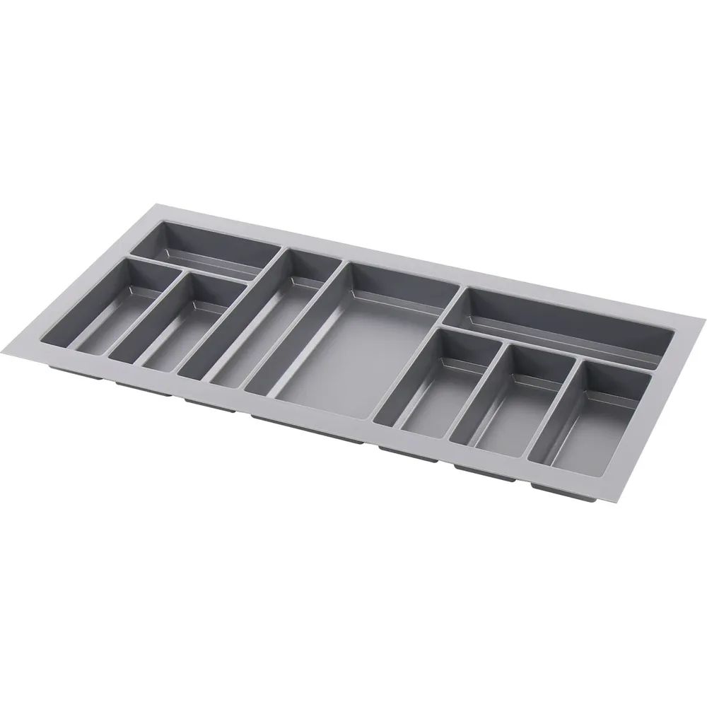 AGOFORM Besteckeinsatz Classico 450/90 Kunststoff Schiefergrau
