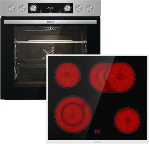 GORENJE E-Herd Set: BCS6737E06X + ECD634X edst GPS -5Jahresgarantie