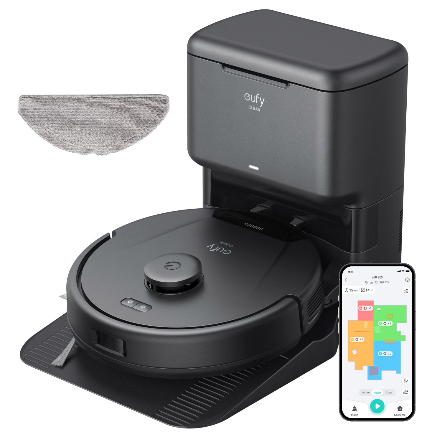 Eufy L60 Hybrid - Staubsauger - Roboterstaubsauger