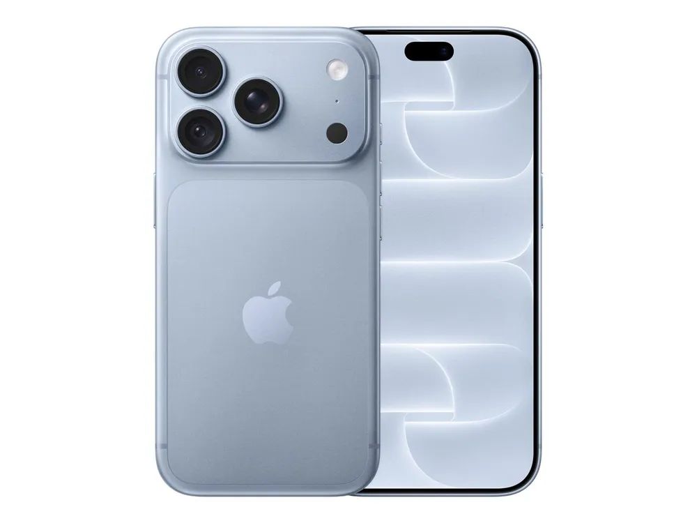 Apple iPhone 18 Pro - 5G Smartphone - Dual-SIM / Interner Speicher 256 GB - OLED display - 6.3" - 2622 x 1206 Pixel (120 Hz) Glacier