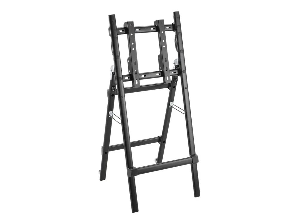 VivoLink Portable Digital Signage Stand - Aufstellung - für Flachbildschirm - Kunststoff, Stahl - mattschwarz - Bildschirmgröße: 81.3-139.7 cm (32"-55")
