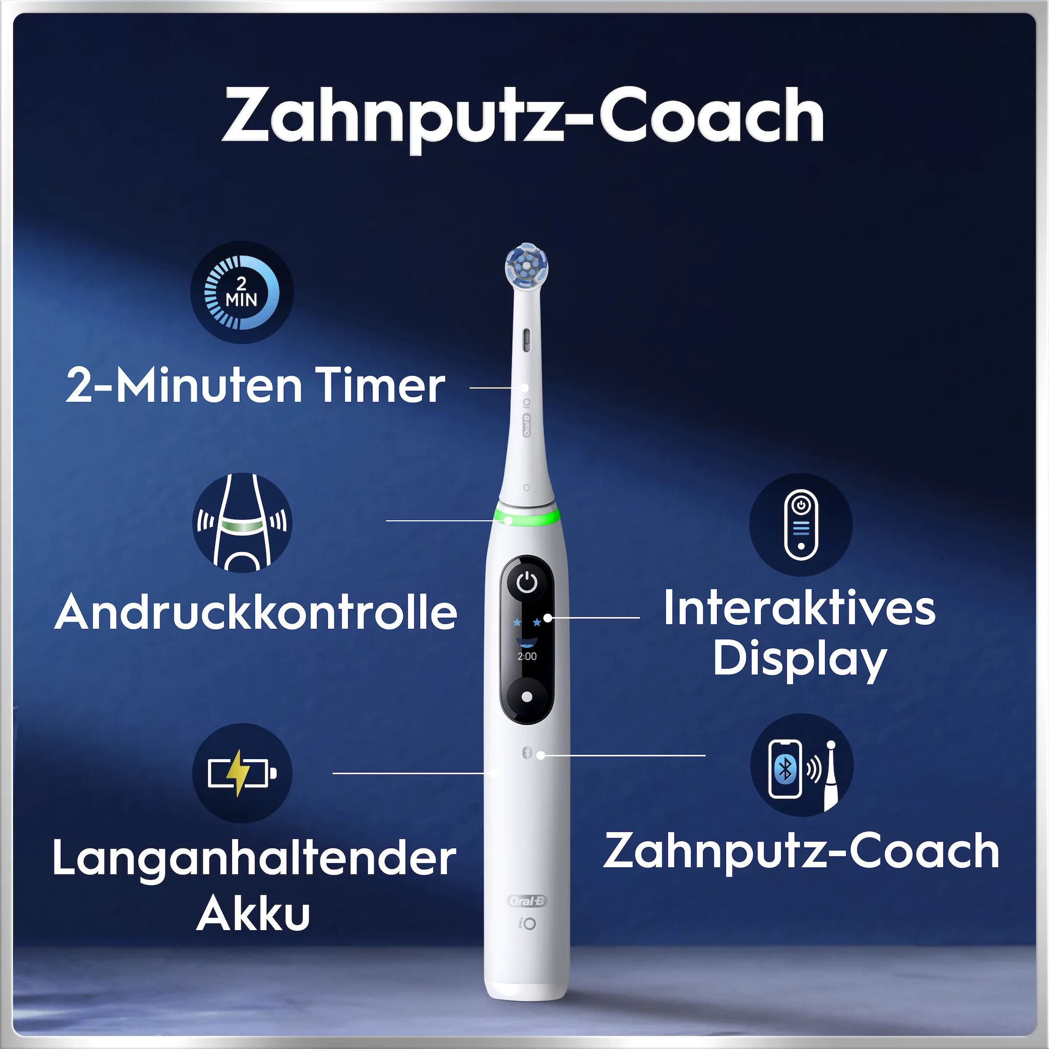 Oral-B iO Series 6, White Luxe Edition