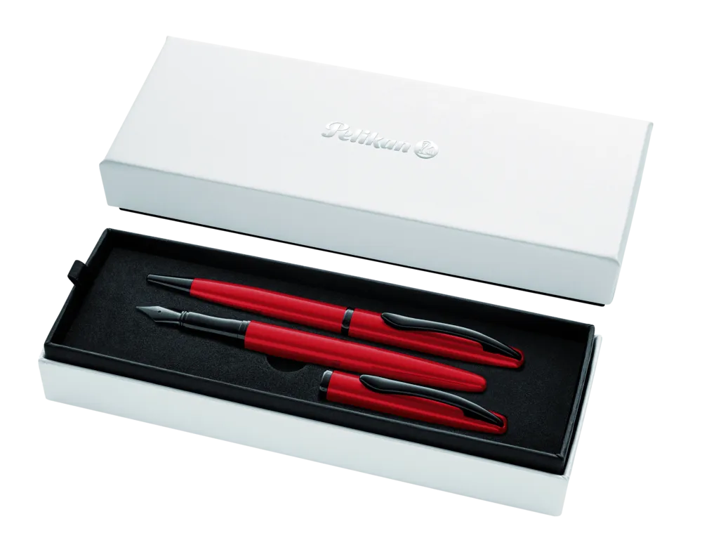 Pelikan Füllhalter & Kugelschreiber Jazz® Noble Elegance im Set, Red