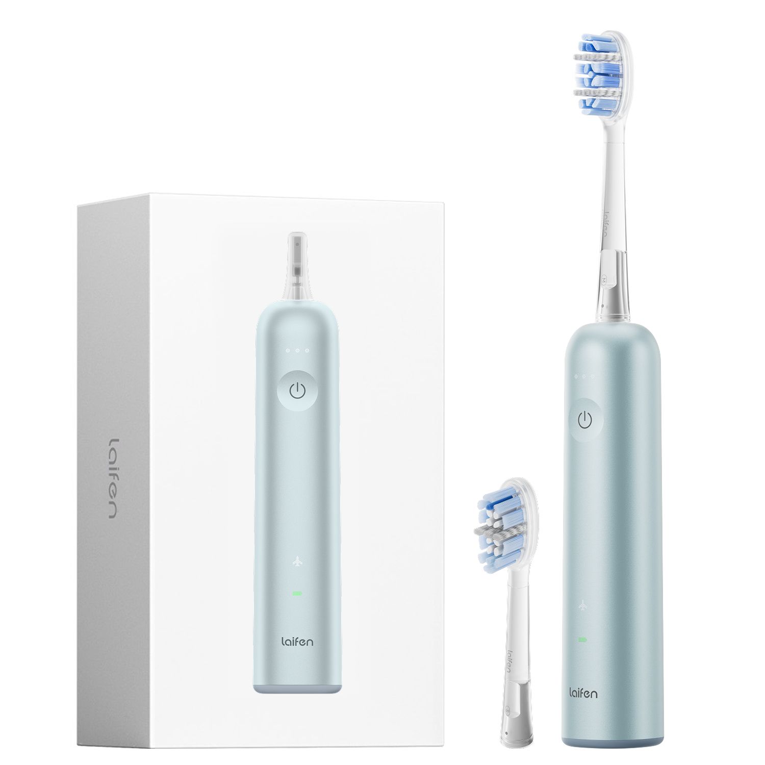 Laifen Wave Pro Electric Toothbrush - Aluminum Alloy - Blue