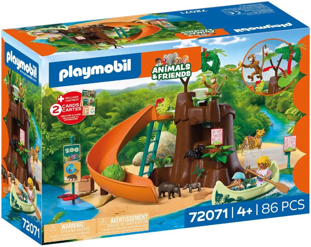 PLAYMOBIL 72071 Animals & Friends Dschungelabenteuer