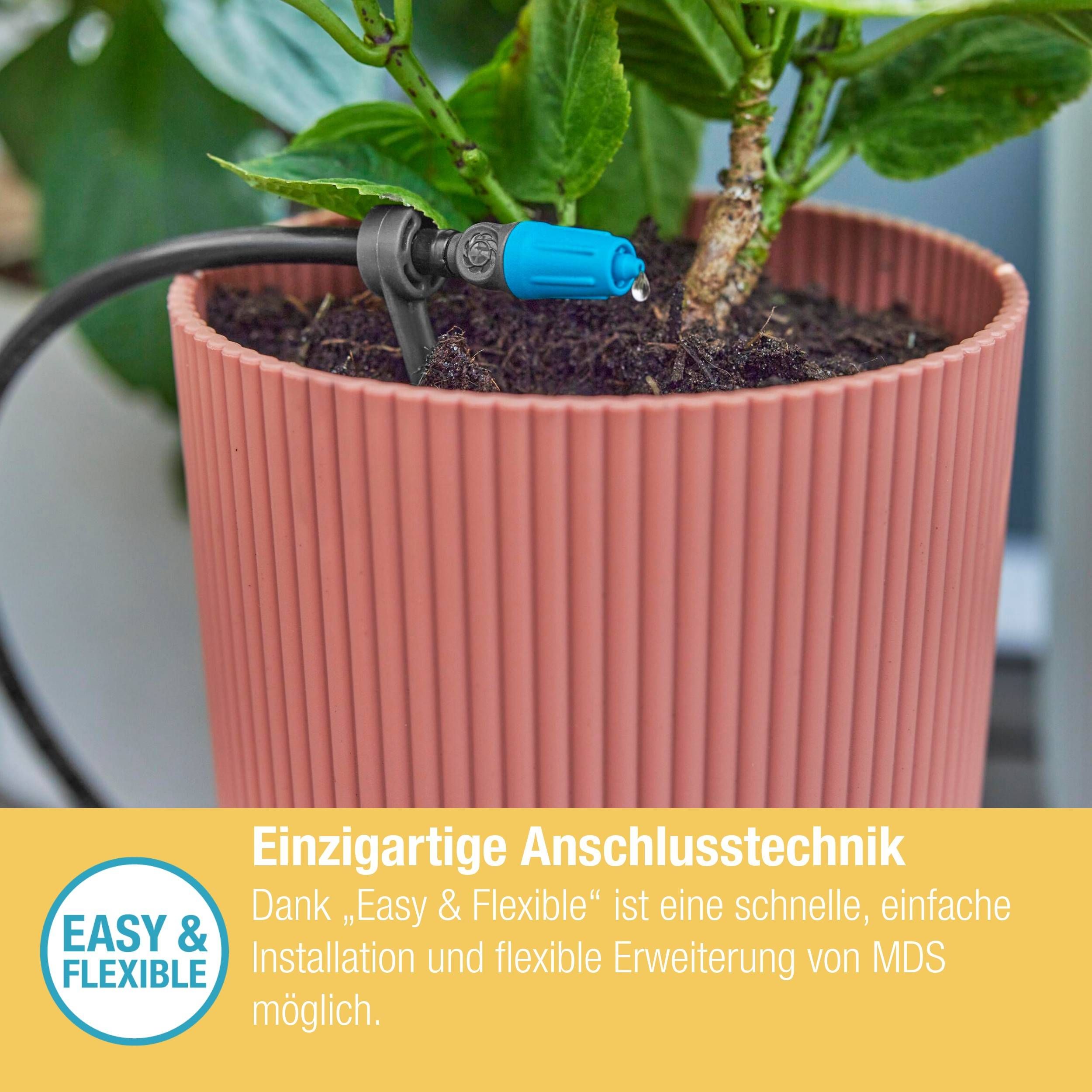 Gardena Micro-Drip-System Regulierbarer Endtropfer 0-15 l/h - Inhalt: 10 Stück