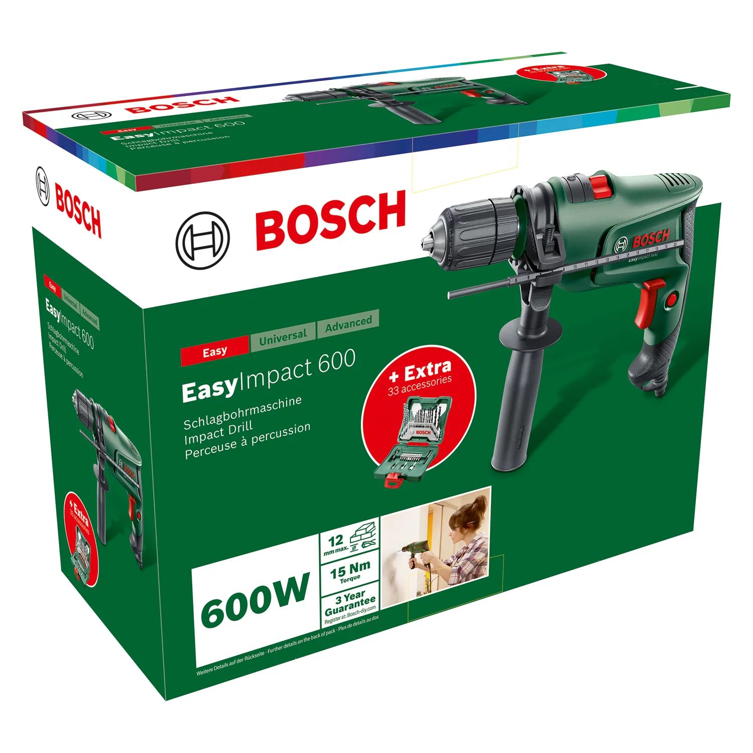 Bosch Schlagbohrmaschine EasyImpact 600