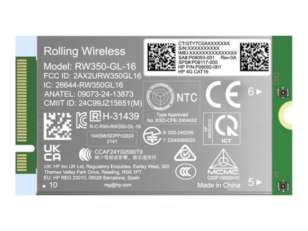 HP Drahtloses Mobilfunkmodem - 4G LTE Advanced Pro