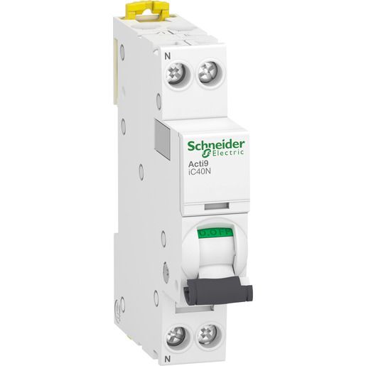 Schneider Electric A9 IC40N 1PN B 25A 6000A/10KA / SCHN.E A9P44625