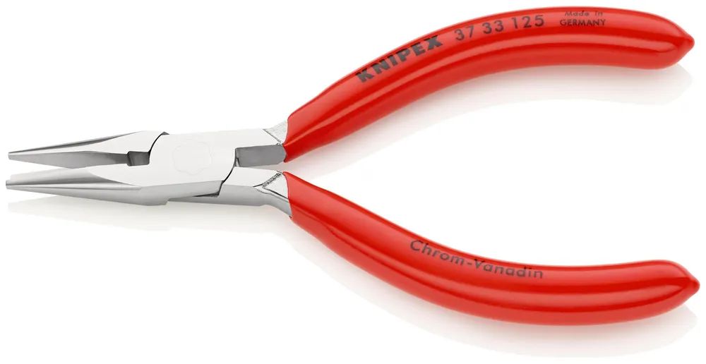 KNIPEX Greifzange für Feinmechanik mit Kunststoff überzogen verchromt 125 mm