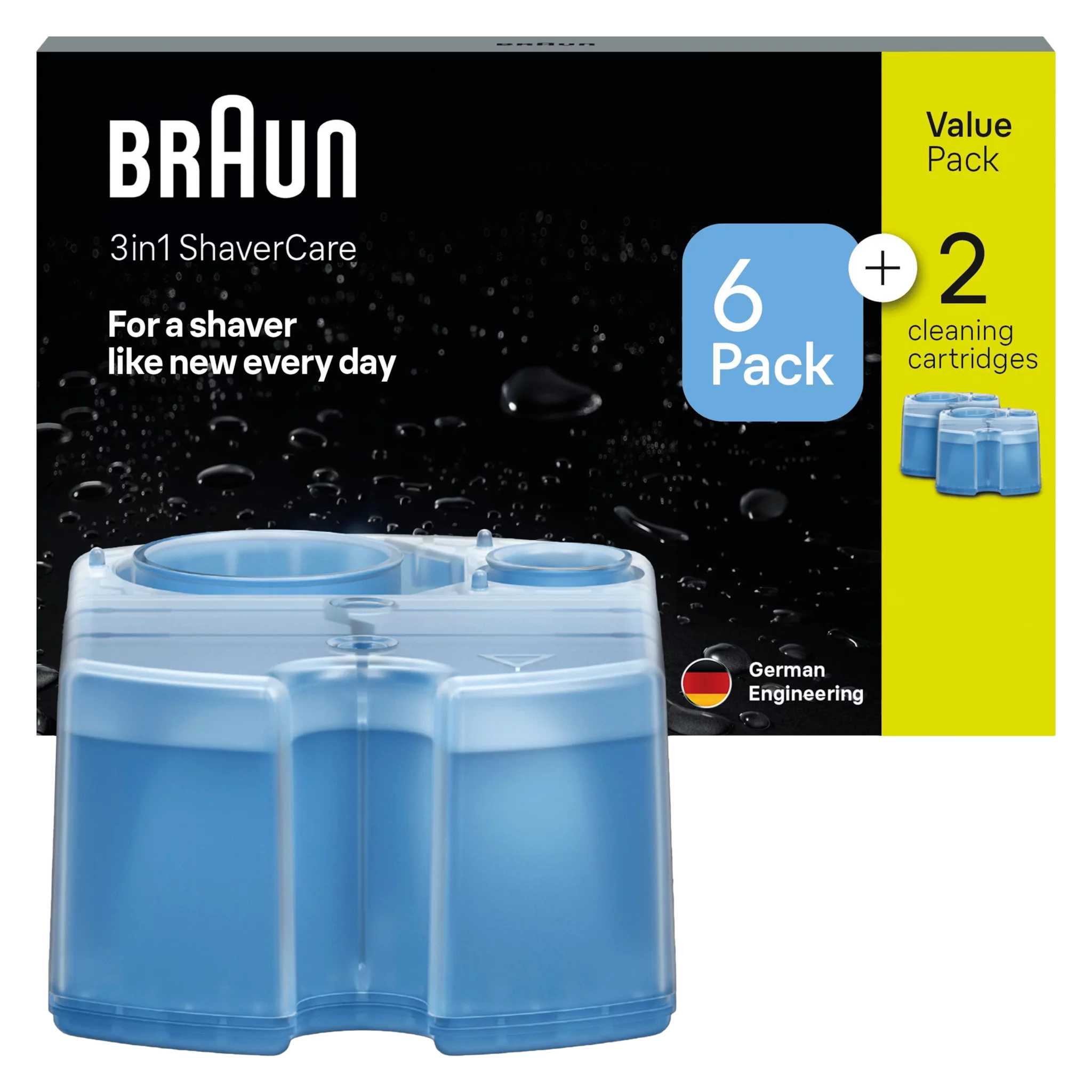 Braun CCR6+2, 8er Pack Nachfüllkartuschen