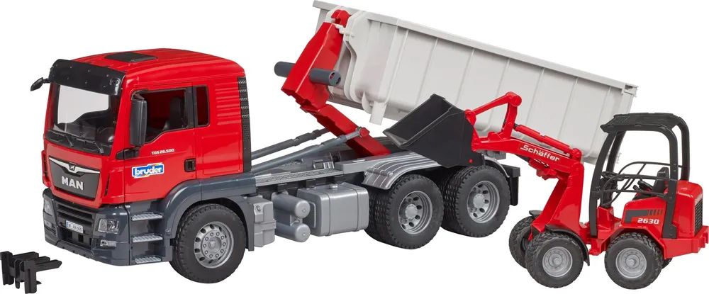 Bruder MAN TGS Truck - LKW- & Schienen-Set - 3 Jahr(e) - Kunststoff - Mehrfarbig