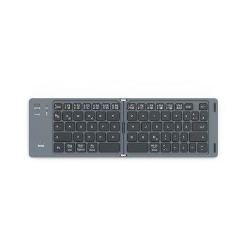 Hama Bluetooth®-Mini-Tastatur "Travel 450", faltbar, kabellos, Schw., QWERTZ DE