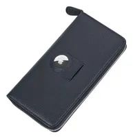 Troika LADIES SMART WALLET - Briefttasche - Schwarz - Kunstleder - Einfarbig - ARM - Tasche - Reißverschluss