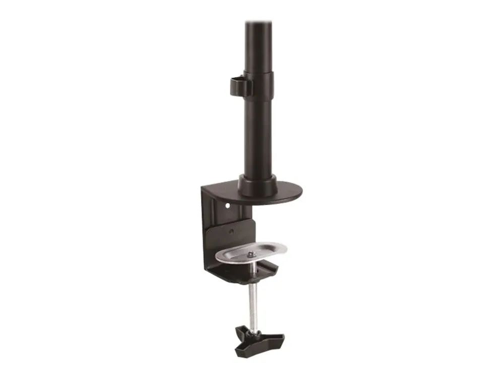 StarTech.com Vertical Desk Mount Dual Monitor Arm - For Monitors 13" to 27" - Adjustable - Desk Clamp / Grommet-Hole Mount - Dual VESA Monitors - Black (ARMDUALV)