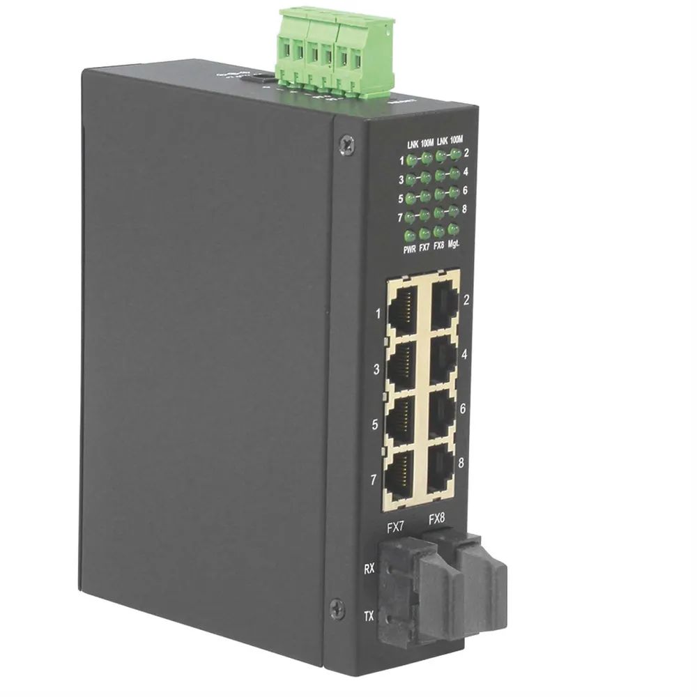 ROLINE Industrie Switch, 6x RJ-45 sowie 2x RJ-45 oder SC, unmanaged