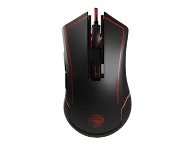 Pixminds Lexip X TSUME - Targaryen Game of Thrones - Maus - keramische Skates - rechts- und linkshändig - optisch - kabelgebunden, kabellos - Wi-Fi - kabelloser Empfänger (USB)