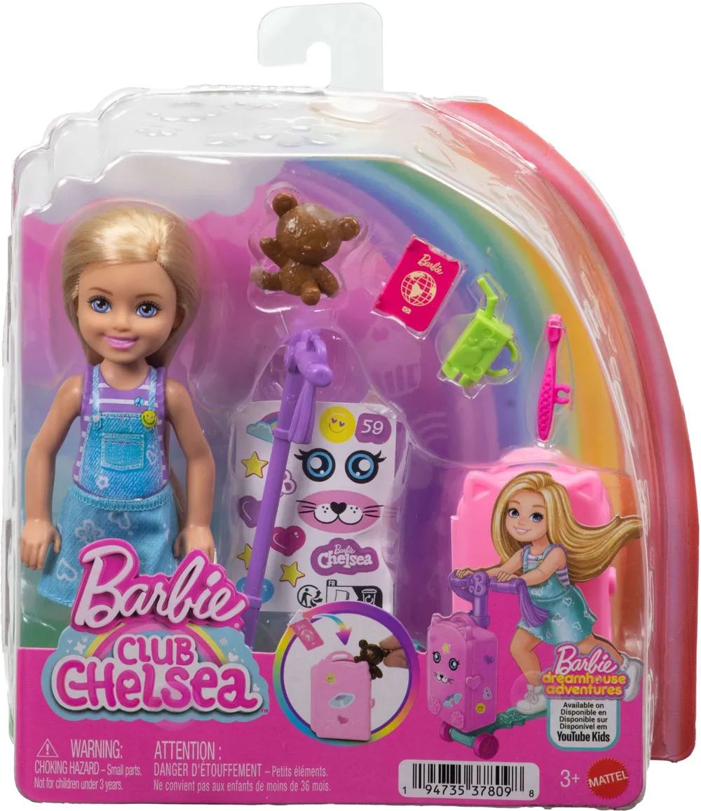 Mattel GmbH BRB Reise Abenteuer Chelsea