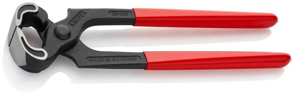 KNIPEX Kneifzange mit Kunststoff überzogen schwarz atramentiert 225 mm